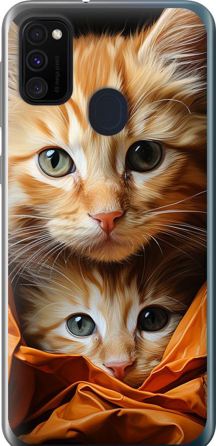Чехол на Samsung Galaxy M30s 2019 Котики 2 (5664t-1774-42517)