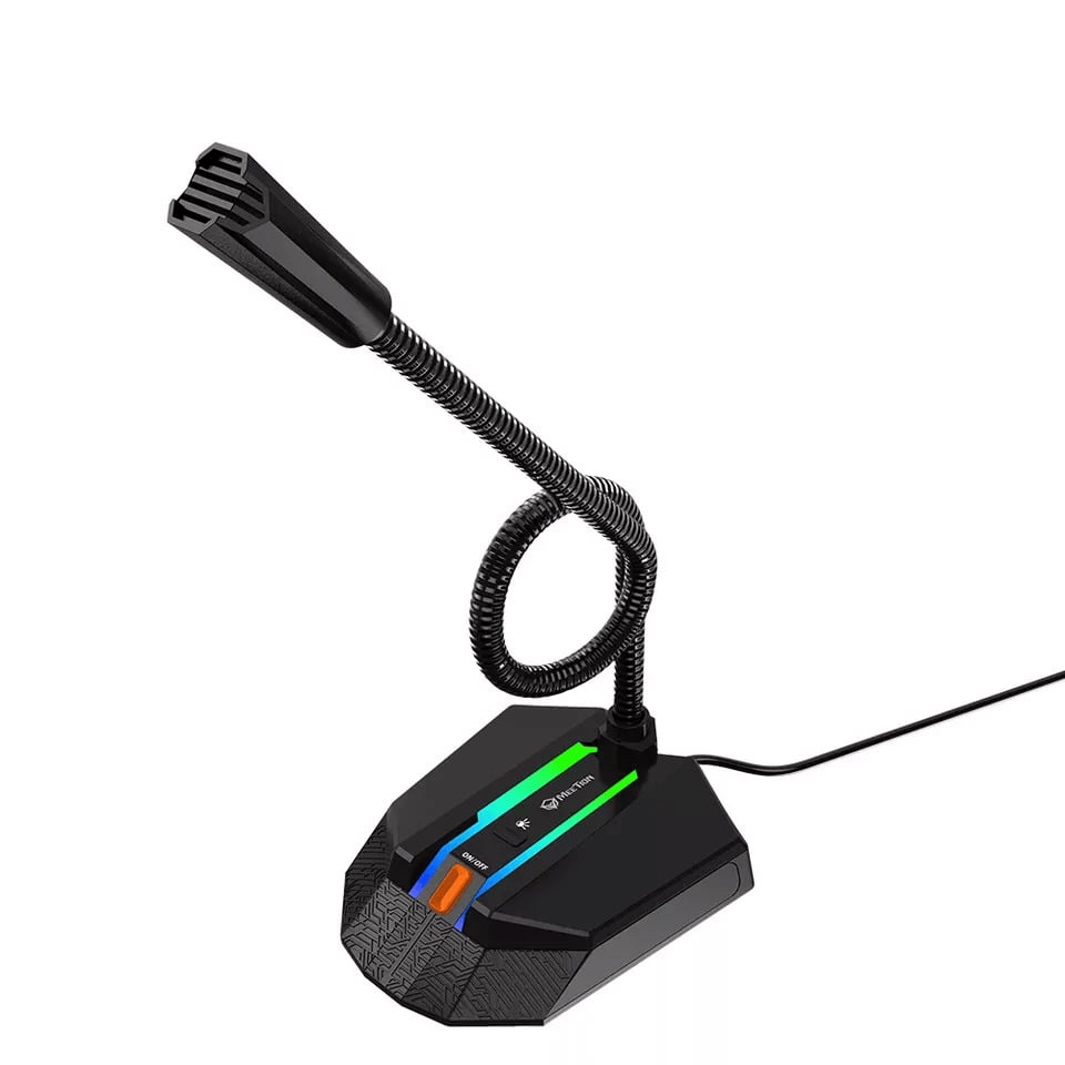 Микрофон MeeTion MT-MC15 RGB USB Black (95fa1b68)