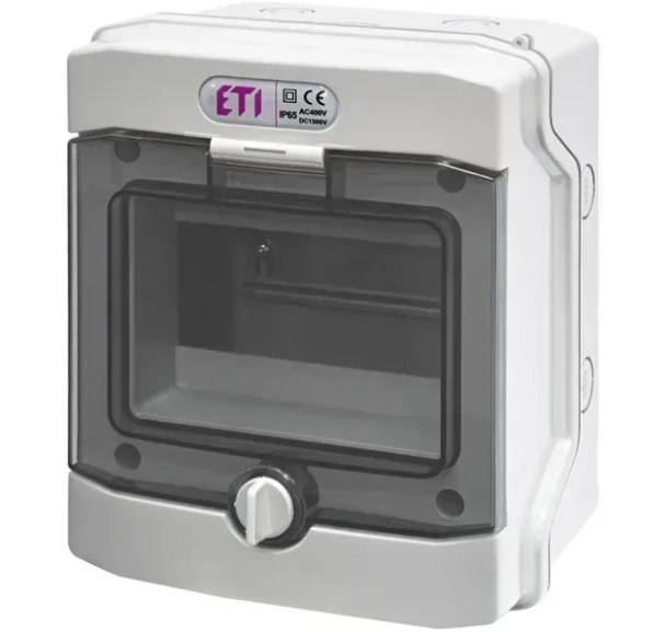 Щит навесной ETI ECH6G IP65 6 мод пластик (29325589)