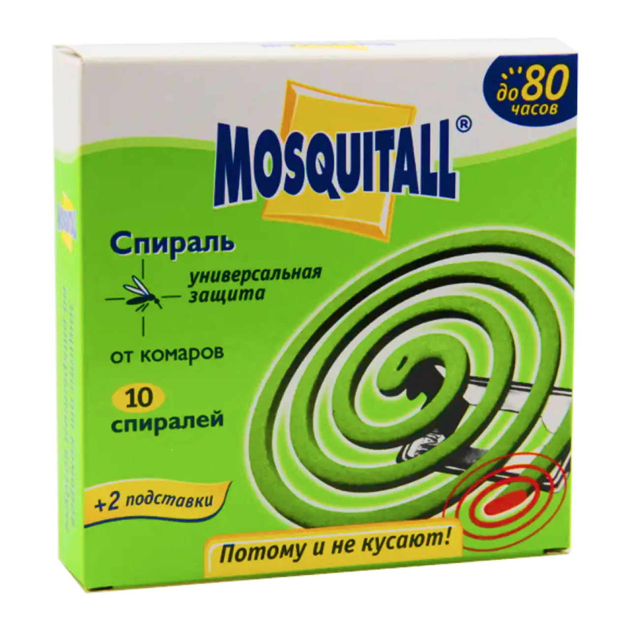 Спирали от комаров Универсальная защита Mosquitall 10 шт. (00198)