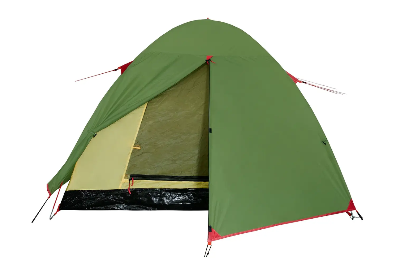 Палатка туристическая Tramp Lite Camp 4 местная Оливковый (TLT-022.06-olive) - фото 5