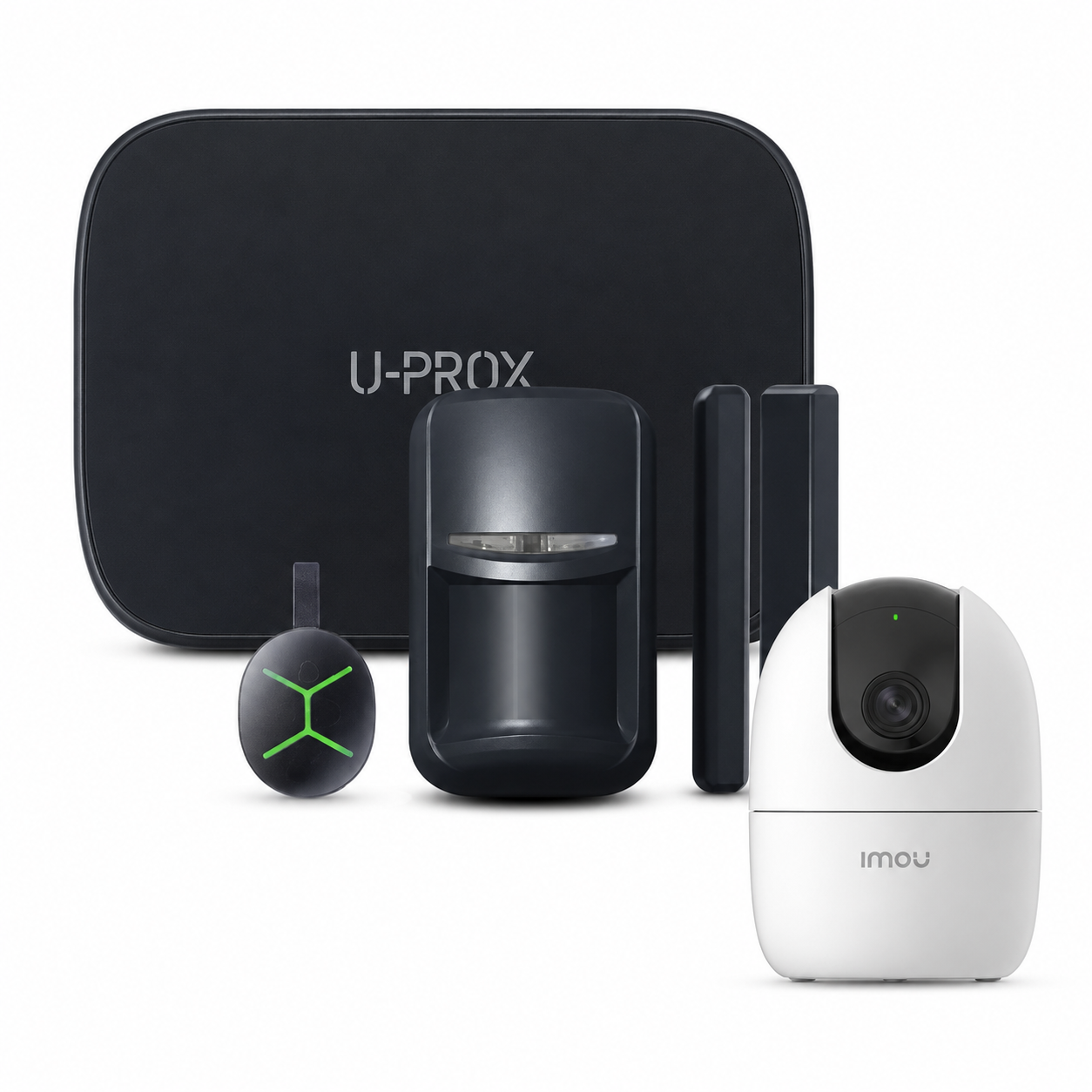 Комплект сигнализации U-Prox MPX LE KF kit и IPC-K2EP-3H3W до 4800 м Black (36943899)