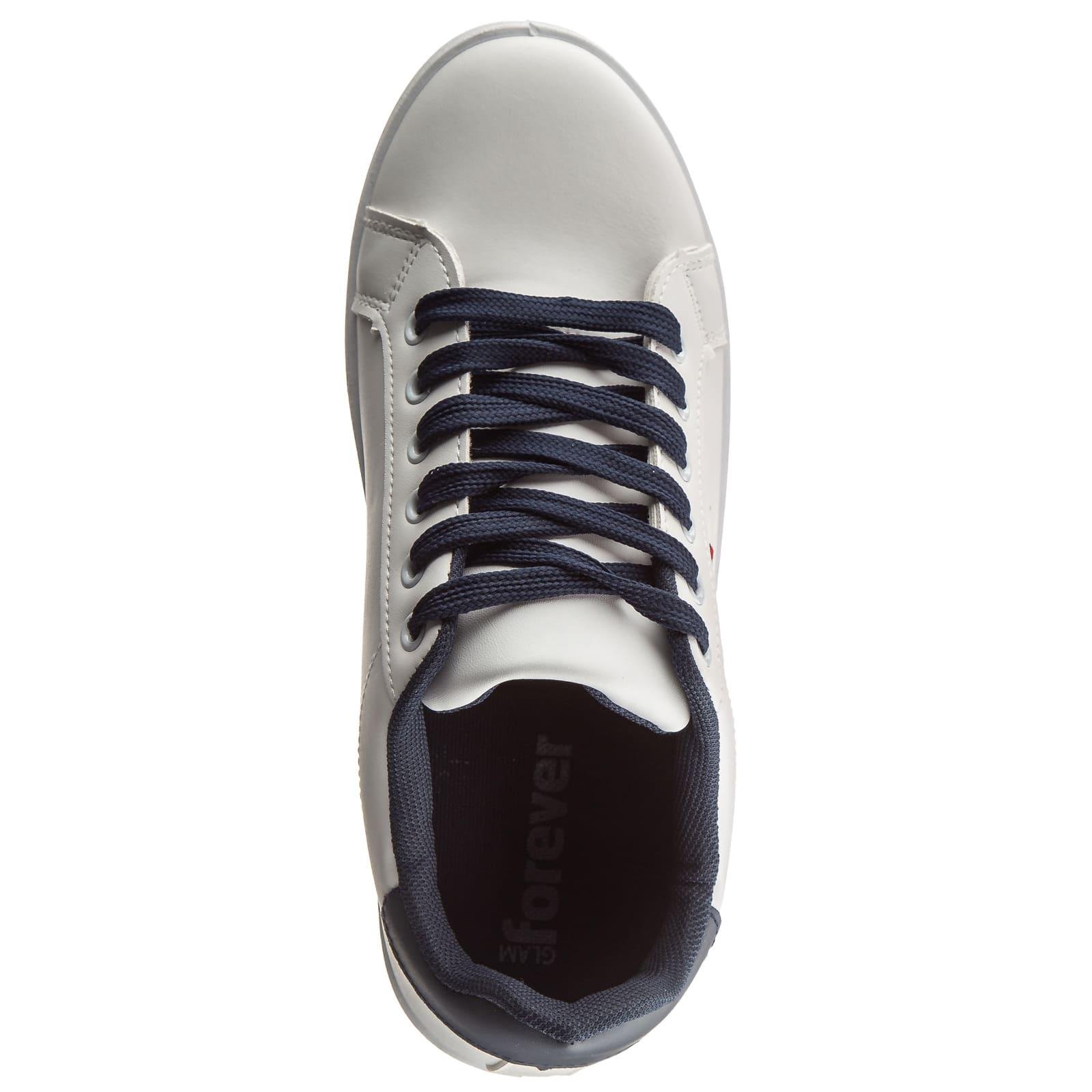 Кеди жіночі Glam р. 41 Білий (92007127) - фото 4 Кеди жіночі Glam р. 41 Білий (92007127) - фото 4