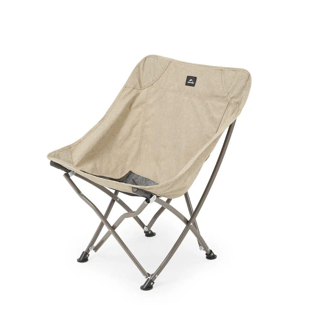 Кресло туристическое складное Naturehike YL04 NH18X004-Y 70x42x37 см Beige (6975641888185)
