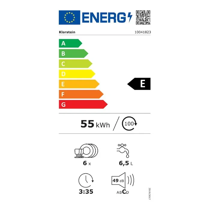 Посудомоечная машина Klarstein Havasia UV 6 Luminance - фото 5