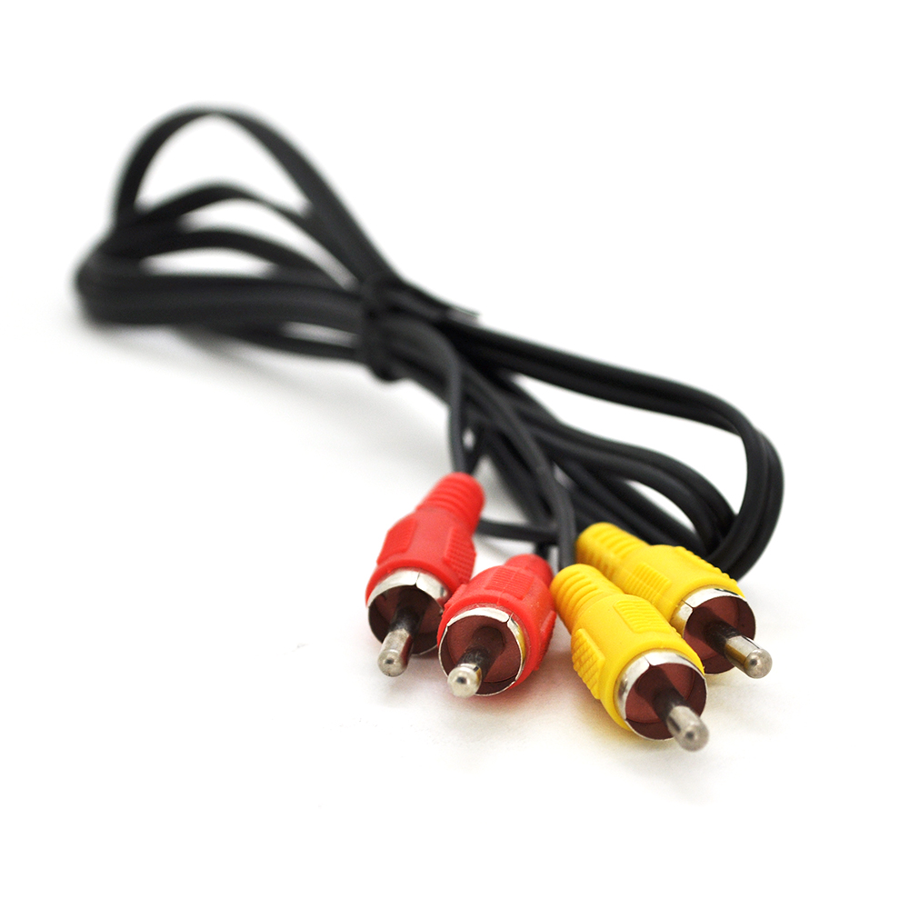 Кабель Audio-Video 2хRCA RCA 1 м Черный (14720)