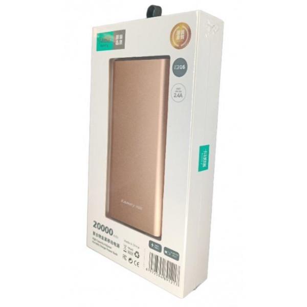 Повербанк Kamry 20000 mAh K-206 Золотистий