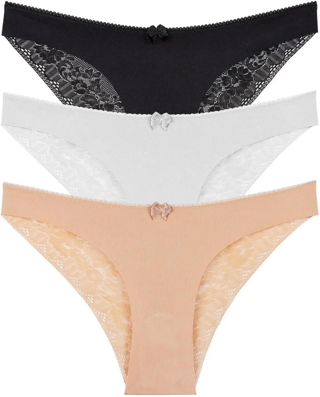 Набор трусиков-слипов женских Sensu KTS3106 3 шт. M Разноцветный (8682740063952)