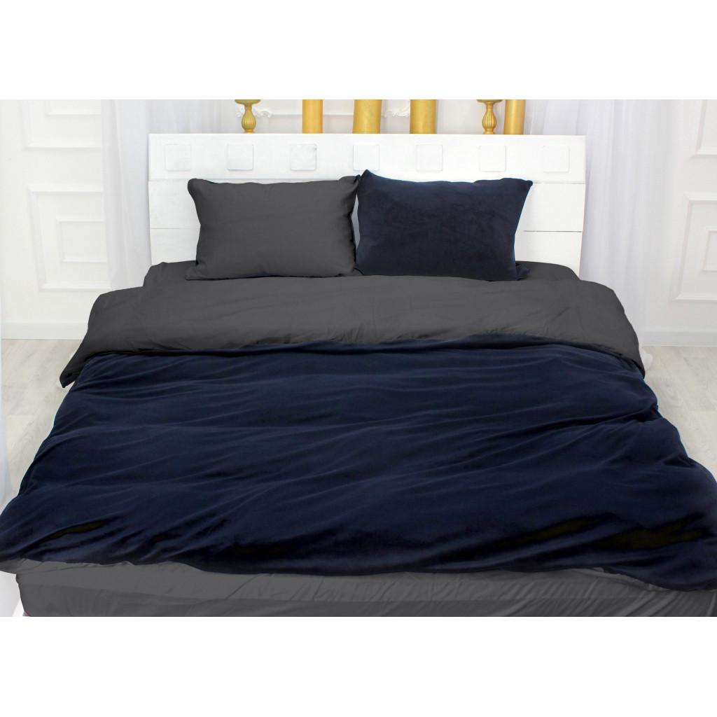 Комплект постельного белья MirSon Winter Delicate 28-0082 Ciclamino Велюр семейный (2200004041650)