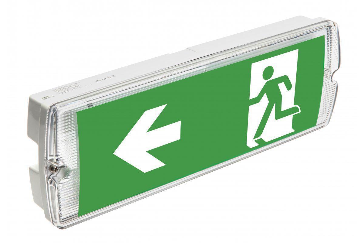 Светильник светодиодный GTV SAHER DUO аварийный 3 Вт 300 Лм 6400K AC220-240 В 50-60 Гц IP65 (00000034716)