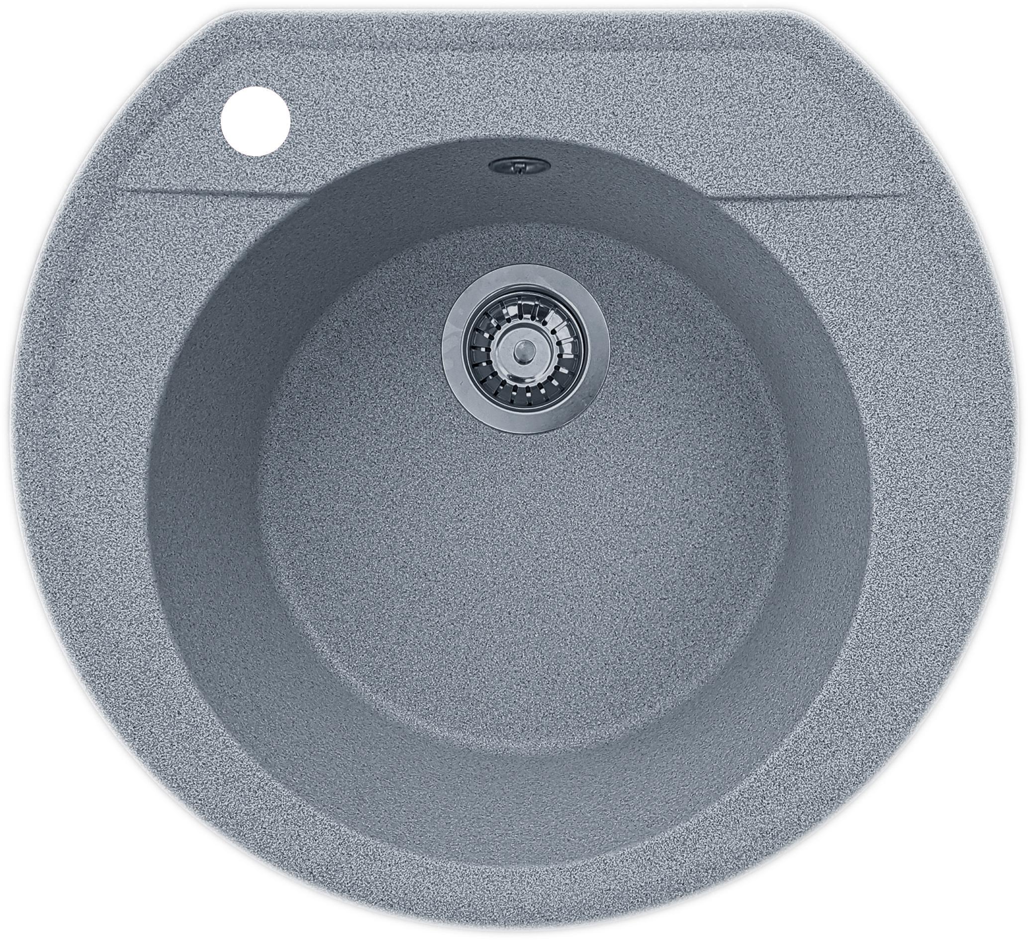 Мойка кухонная Valetti 31L 530x490 мм Серый