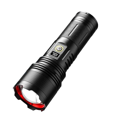 Фонарь ручной с функцией павербанка индикация заряда ЗУ Type-C (2245500290)