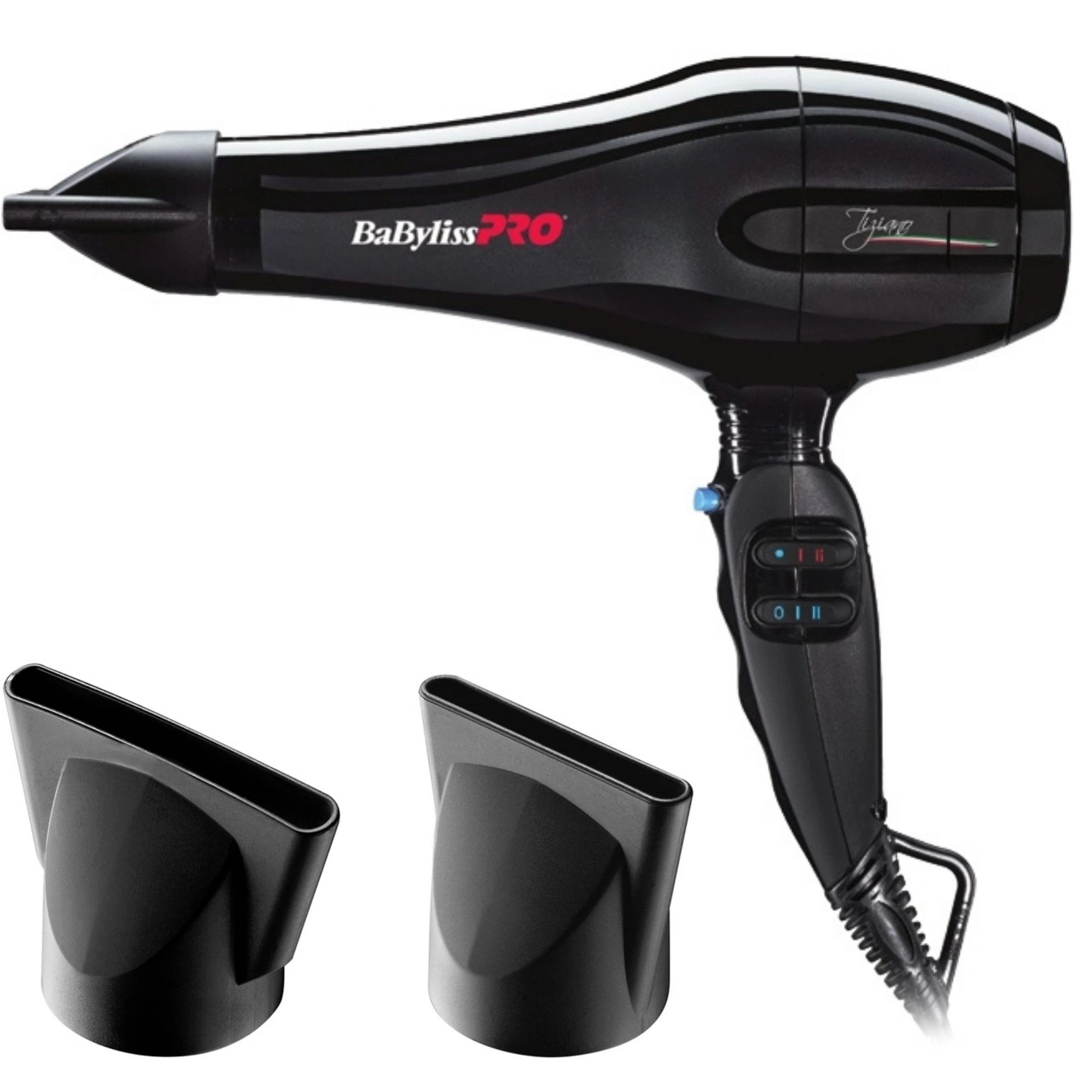 Фен для волос BaByliss PRO BAB6330RE Tiziano 2300 Вт Черный (PH00719)
