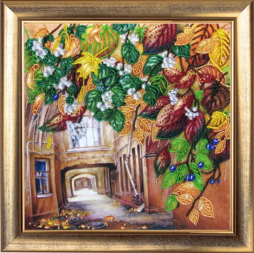 Набір для вишивання бісером BUTTERFLY 347 Золотий вересень 27х27 см (347) Набір для вишивання бісером BUTTERFLY 347 Золотий вересень 27х27 см (347)