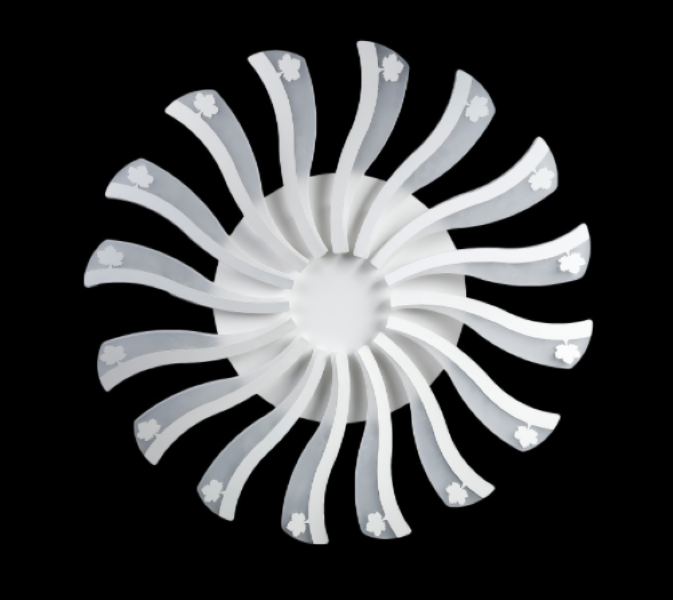 Світлодіодна люстра LK39264/16 big LED WT Білий (AN000117)