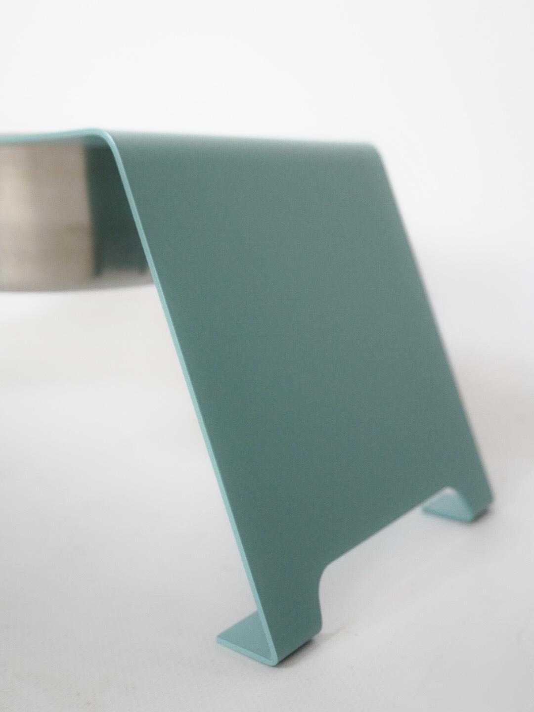 Кормушка My friend подставка для собак мелких пород на 2 миски металл 111 мм 0,2 л Мятный (24422889) - фото 4 Кормушка My friend подставка для собак мелких пород на 2 миски металл 111 мм 0,2 л Мятный (24422889) - фото 4