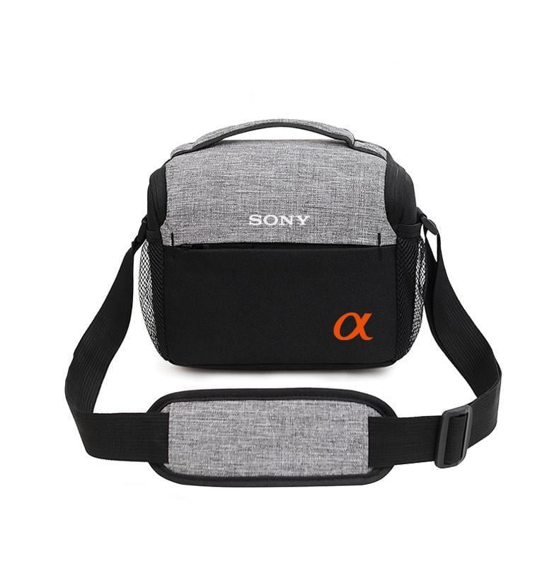 Сумка для фотоаппарата Sony Alpha универсальная средняя 23x13x19 см Черный/Серый (IBF076SB6) Сумка для фотоаппарата Sony Alpha универсальная средняя 23x13x19 см Черный/Серый (IBF076SB6)