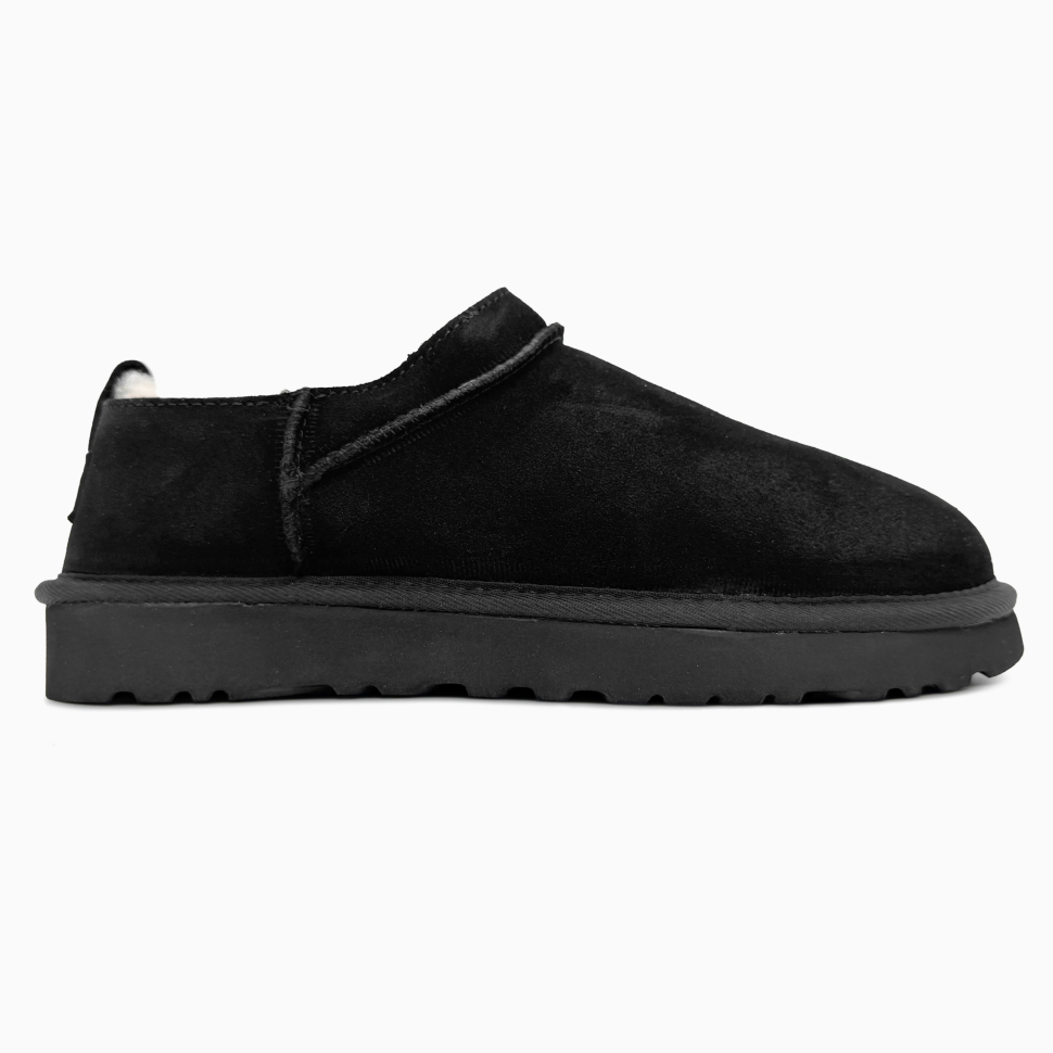 Уггі жіночі UGG Classic Micro Boot Black Suede р. 38 Чорний (21067)
