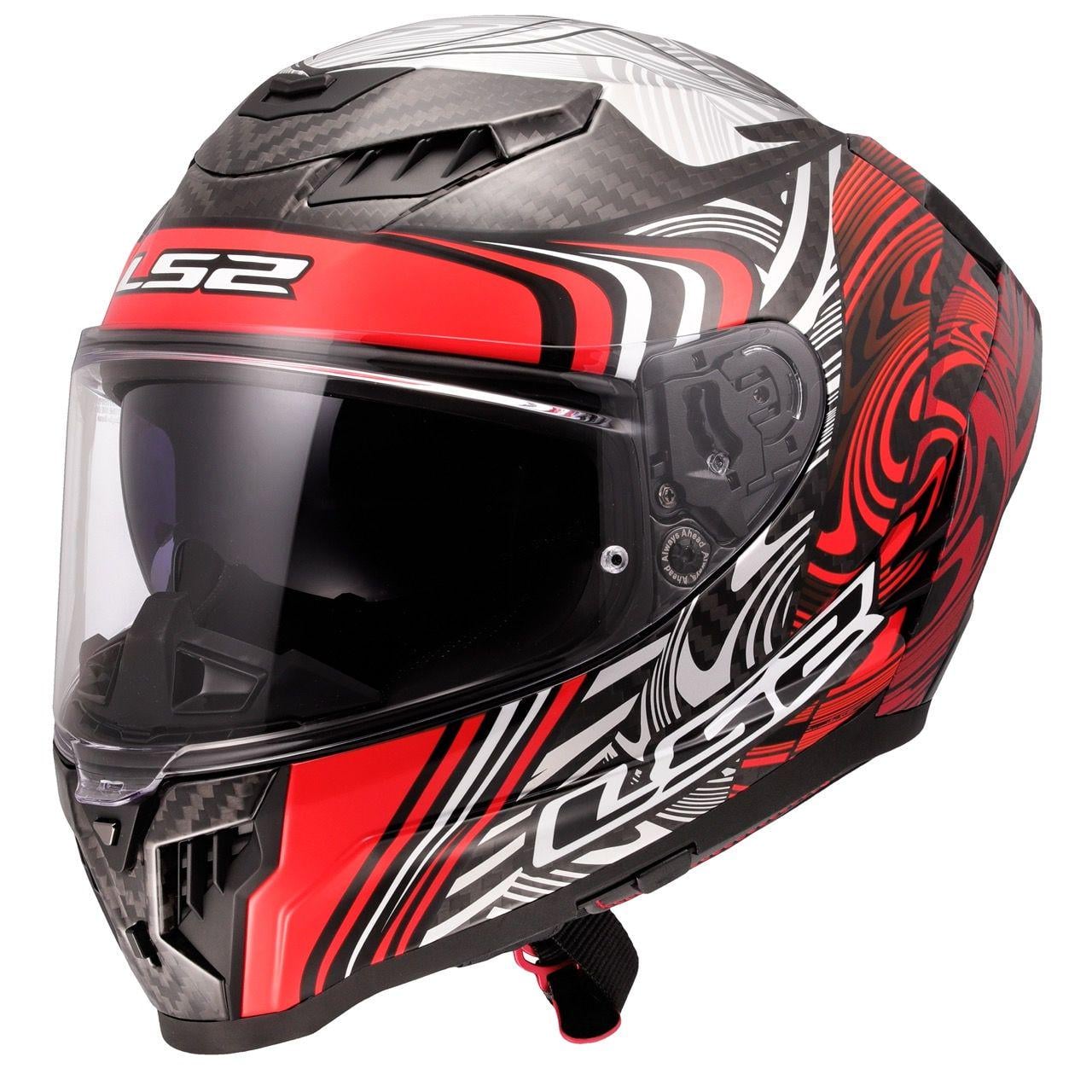 Мотошлем LS2 FF807 Dragon Enthum XL Red (47637)