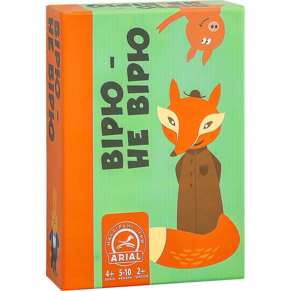 Настольная игра Arial Верю Не верю 2-4 игроков от 4 лет (SR-113-N-634)