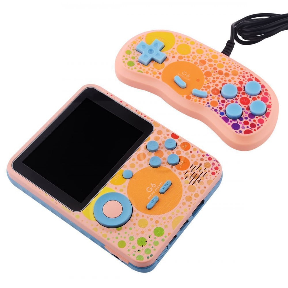 Консоль ігрова консоль G6 3,5" 6000 mAh Pink (428310005) - фото 9 Консоль ігрова консоль G6 3,5" 6000 mAh Pink (428310005) - фото 9