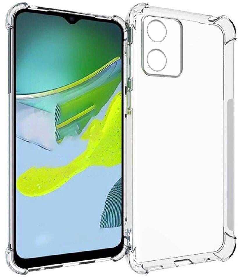 Прозрачный чехол UltraAir MultiCam Motorola E13 (усиленный углами) (31114)