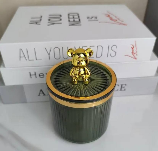 Органайзер з ведмедиком для зберігання засобів гігієни - фото 2