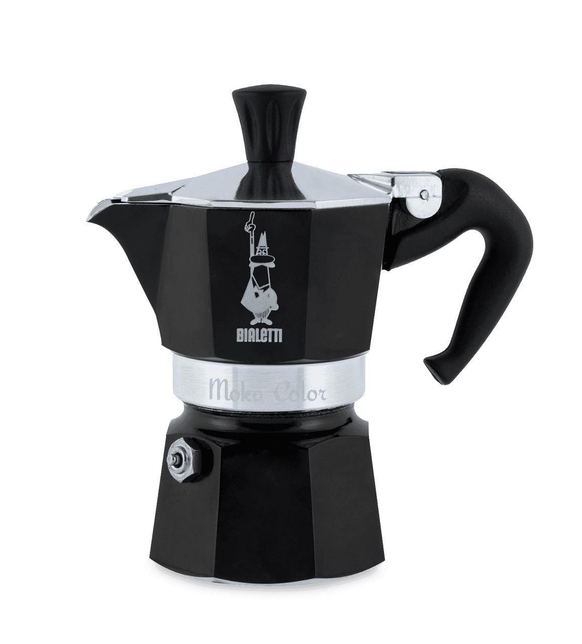 Гейзерная кофеварка Bialetti Moka Express 60 мл на 1 чашку Black (990004951)