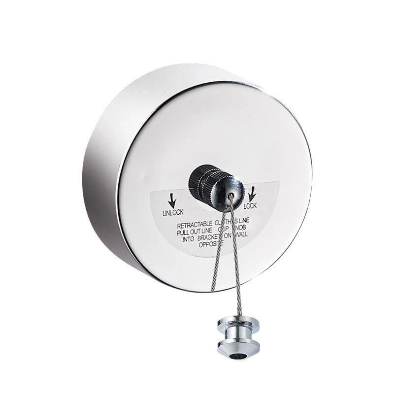 Веревка-трос бельевая Daxini DS-38 Steel вытяжная 3,8 м Хром (2855)