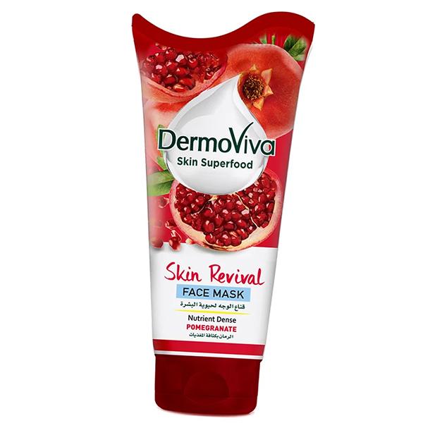 Маска для обличчя Dabur DermoViva Skin Revival Pomegranate Face Mask з гранатом 150 мл (43634081)