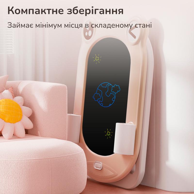 Мольберт детский двухсторонний Lumpurini Frogodeo с регулировкой высоты/с магнитной доской для рисования и конструктором (YBC-QWHB-005) - фото 4 Мольберт детский двухсторонний Lumpurini Frogodeo с регулировкой высоты/с магнитной доской для рисования и конструктором (YBC-QWHB-005) - фото 4