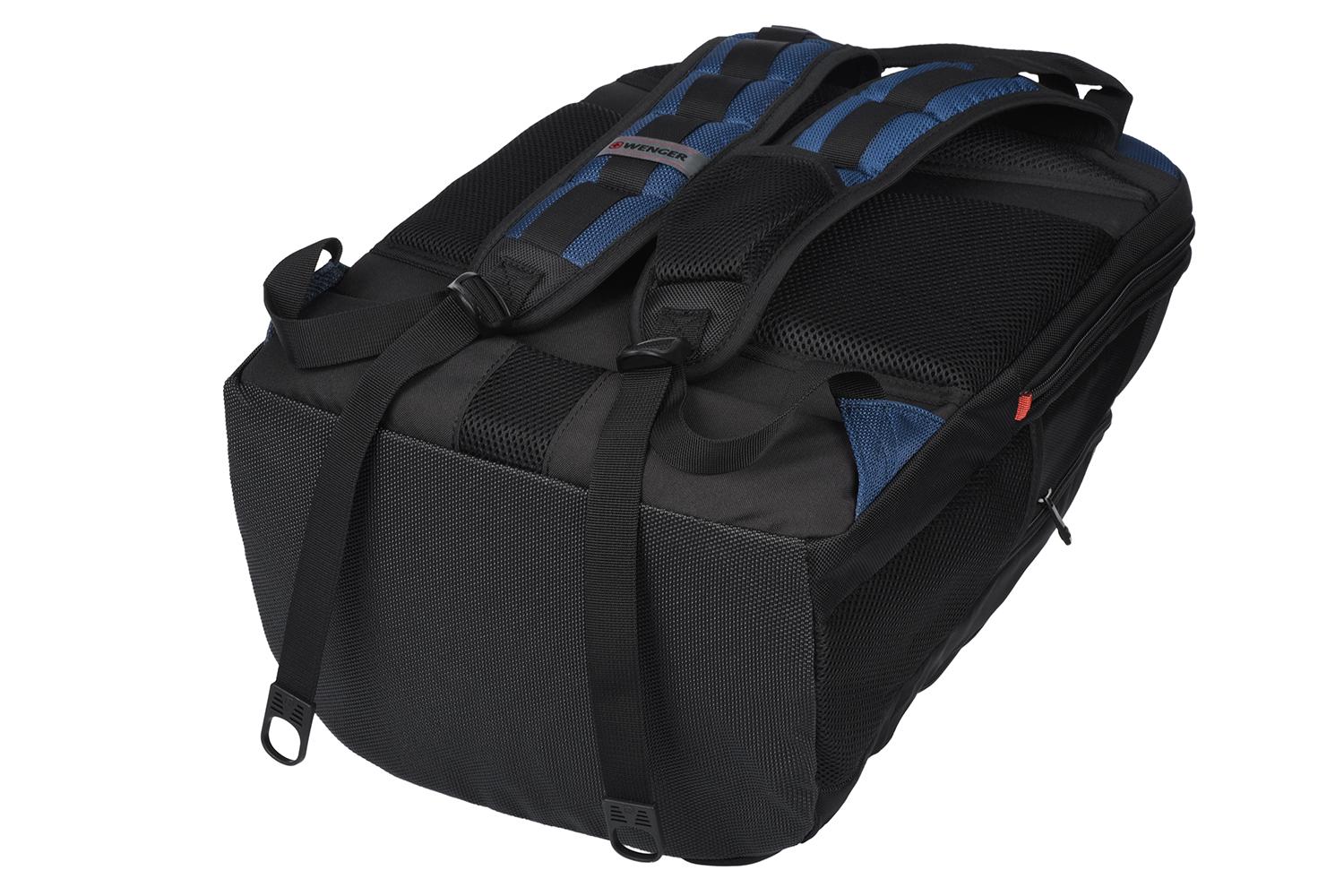 Рюкзак Wenger Ibex 17" Чорний/Синій (ERC-600638) - фото 5 Рюкзак Wenger Ibex 17" Чорний/Синій (ERC-600638) - фото 5