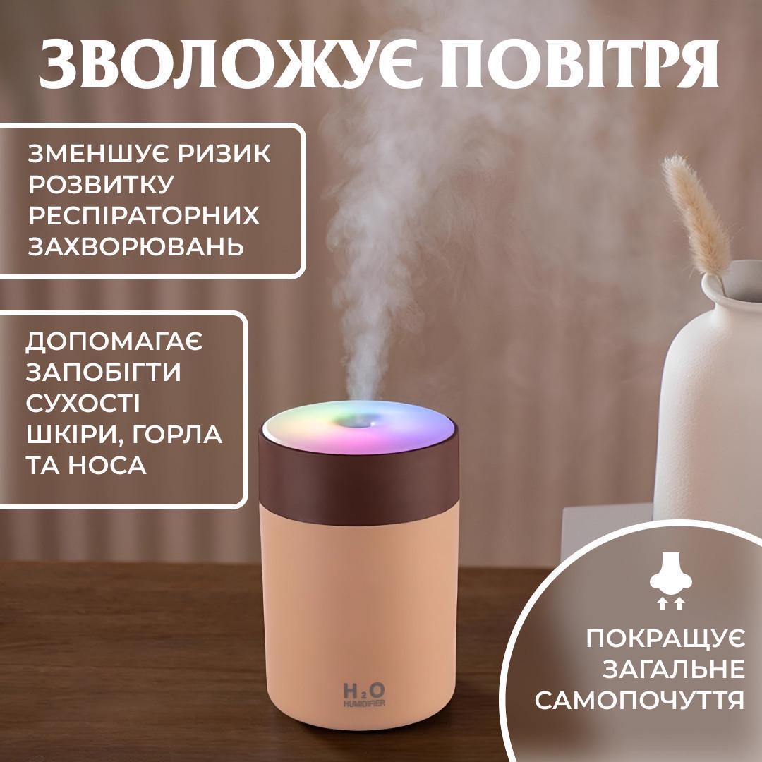 Увлажнитель воздуха Humidifier Colorful USB 300 мл (HPBH17199BR) - фото 5