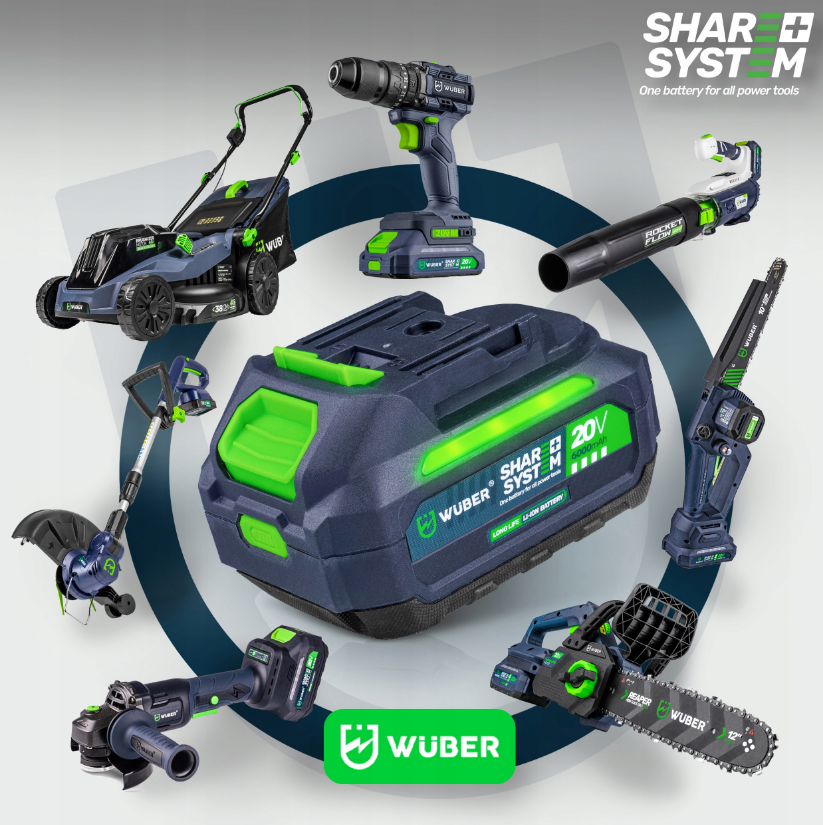 Воздуходувка аккумуляторная Wuber 20В 4Ач - фото 9 Воздуходувка аккумуляторная Wuber 20В 4Ач - фото 9