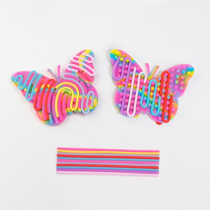 Антистресс доска развивающая Бабочка сенсорная сенсорная силиконовая (24656217) Антистресс доска развивающая Бабочка сенсорная сенсорная силиконовая (24656217)