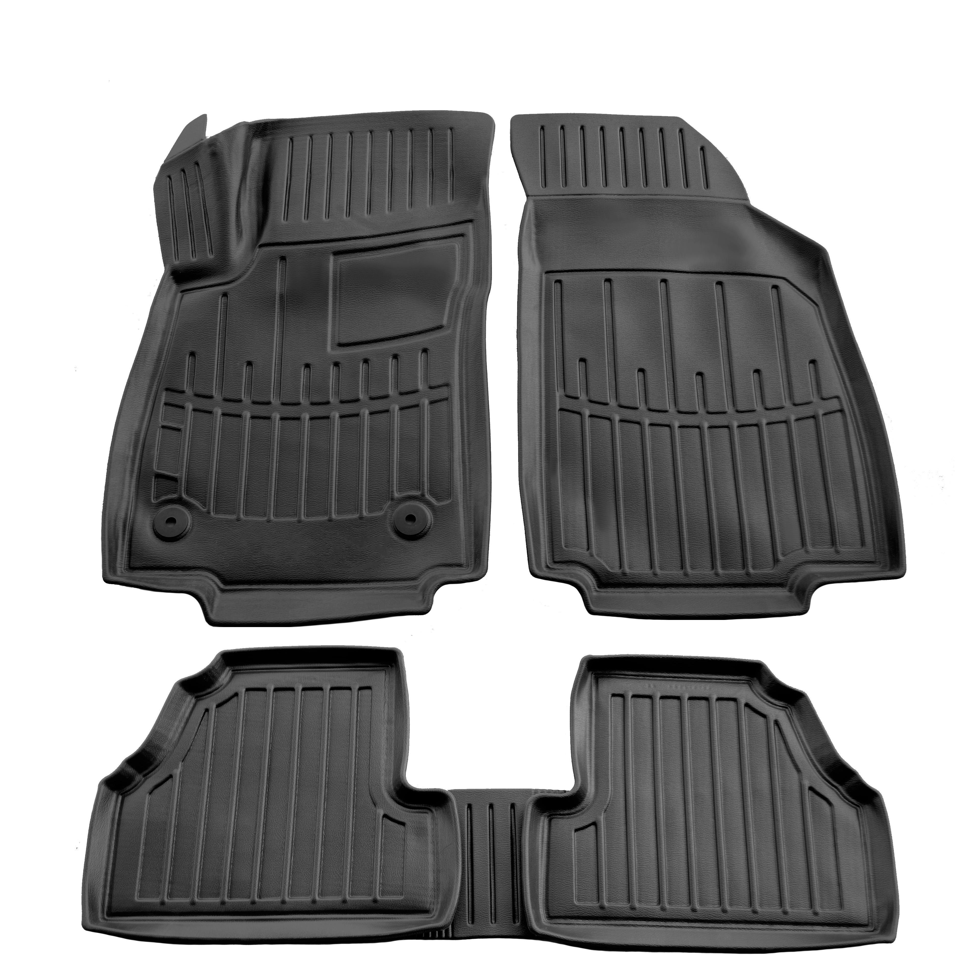 Коврики Stingray 3D для Chevrolet Trax 2012-2023 рр. полиуретан 5 шт. Черный (158353)