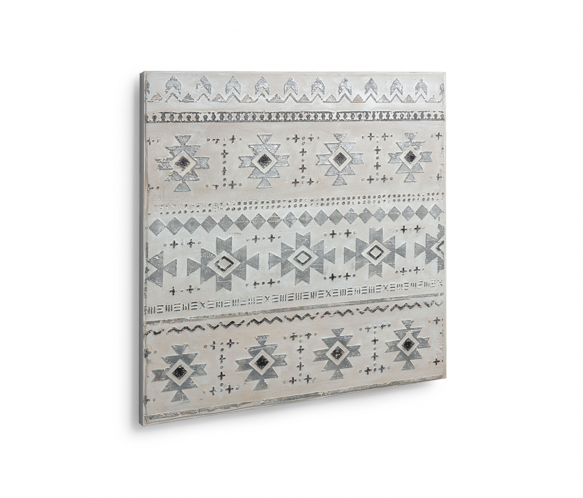 Картина La Forma DAREEN 80х80 см Белый/Серый (AA2699)