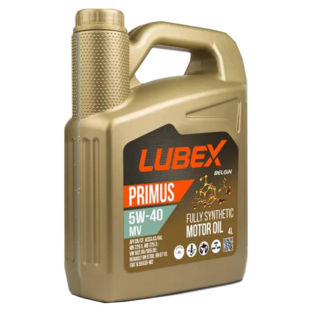 Моторное масло LUBEX PRIMUS MV 5w40 4 л API SN/CF