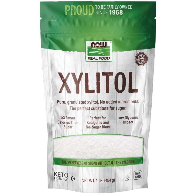 Ксилит Now Foods Real Food Xylitol ксилитол натуральный подсластитель сахарозаменитель 454 г (1178057968)