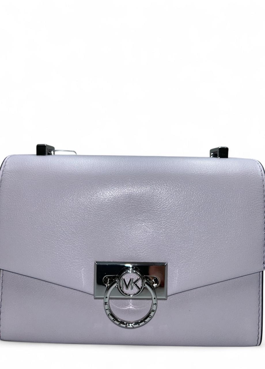 Жіноча сумка Michael Kors Hendrix 32F0S1HC0L Lvndr Mist XS Conv XBody Leather Лаванда (2758635236)