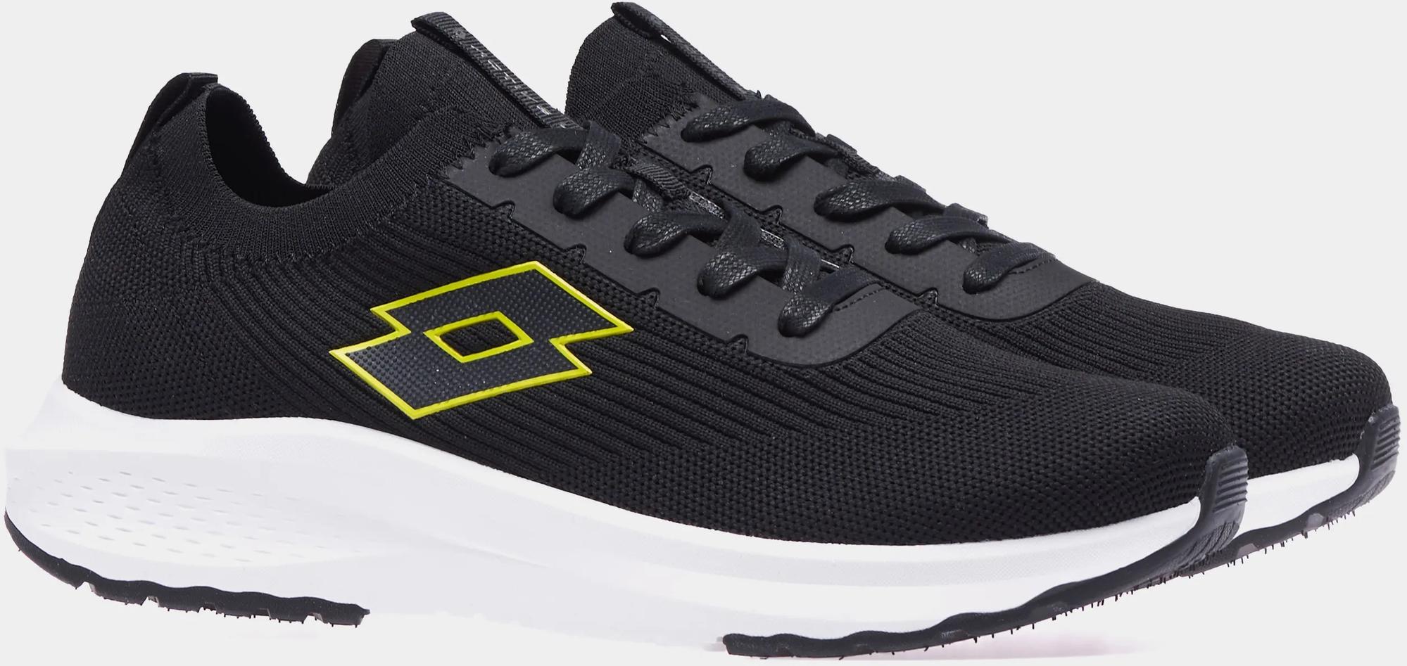 Кроссовки Lotto SPEEDRIDE 1000 220812/2AW р. 45 Черно-лимонный - фото 2 Кроссовки Lotto SPEEDRIDE 1000 220812/2AW р. 45 Черно-лимонный - фото 2