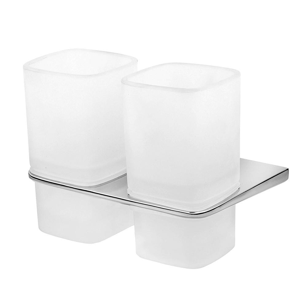 Стакан для зубных щеток двойной AM.PM Inspire A50343464 Хром (147129)