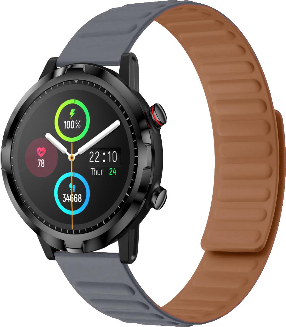 Ремешок Magneter для Haylou Smart Watch RT LS05S Grey (26651-33)