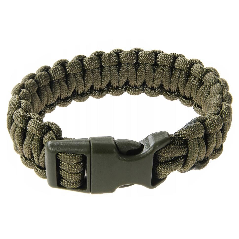 Браслет виживання Paracord Mil-Tec Olive