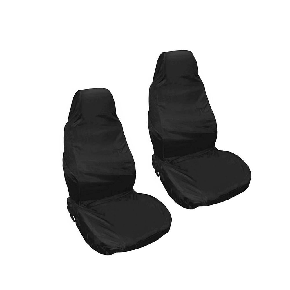 Чехол защитный на спинку переднего сиденья 130х54 см 2 шт. Черный (1010267-Black)