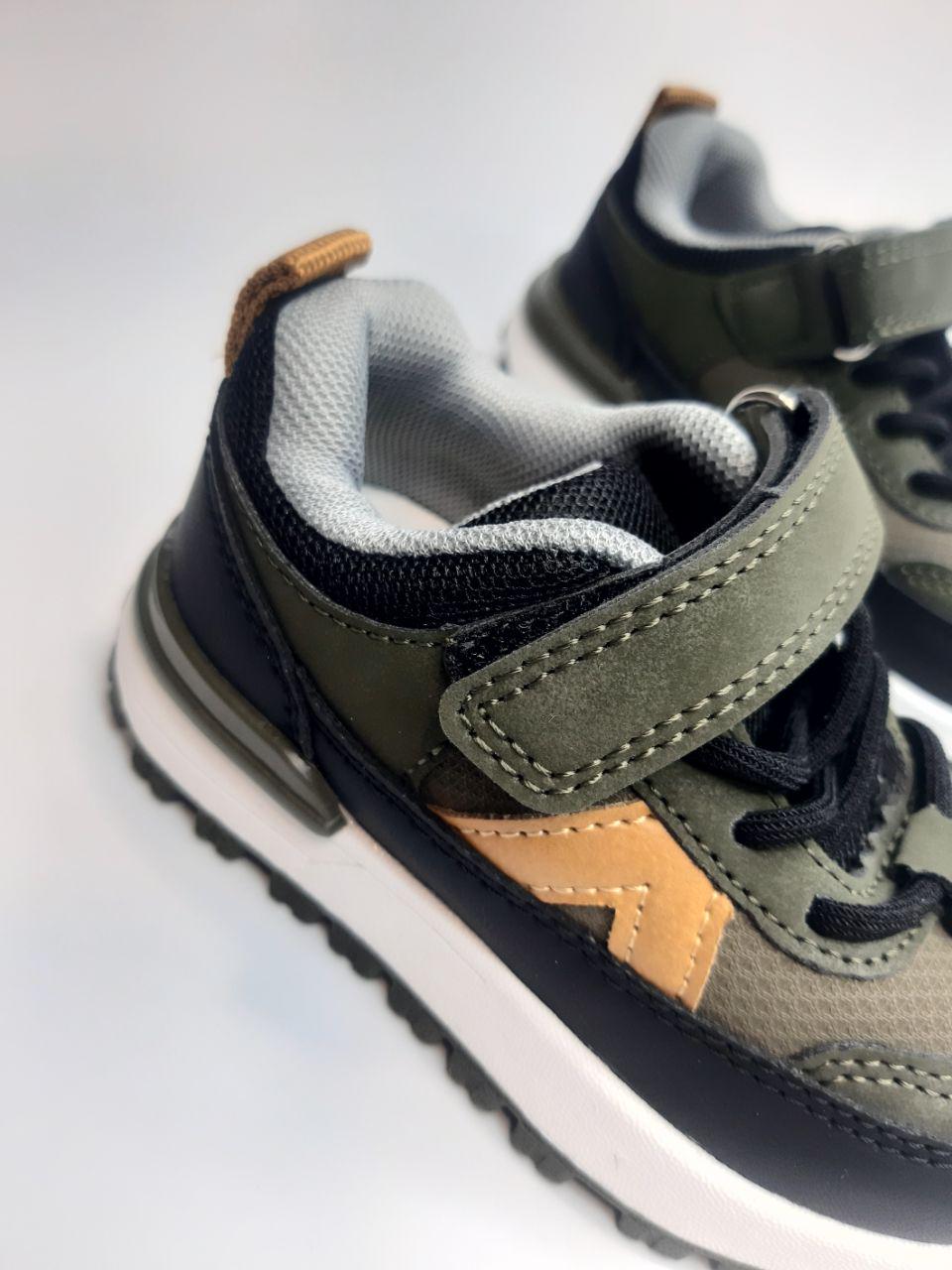 Кроссовки для мальчика Clibee р. 23 14,5 см Зеленый (506-4) - фото 4 Кроссовки для мальчика Clibee р. 23 14,5 см Зеленый (506-4) - фото 4