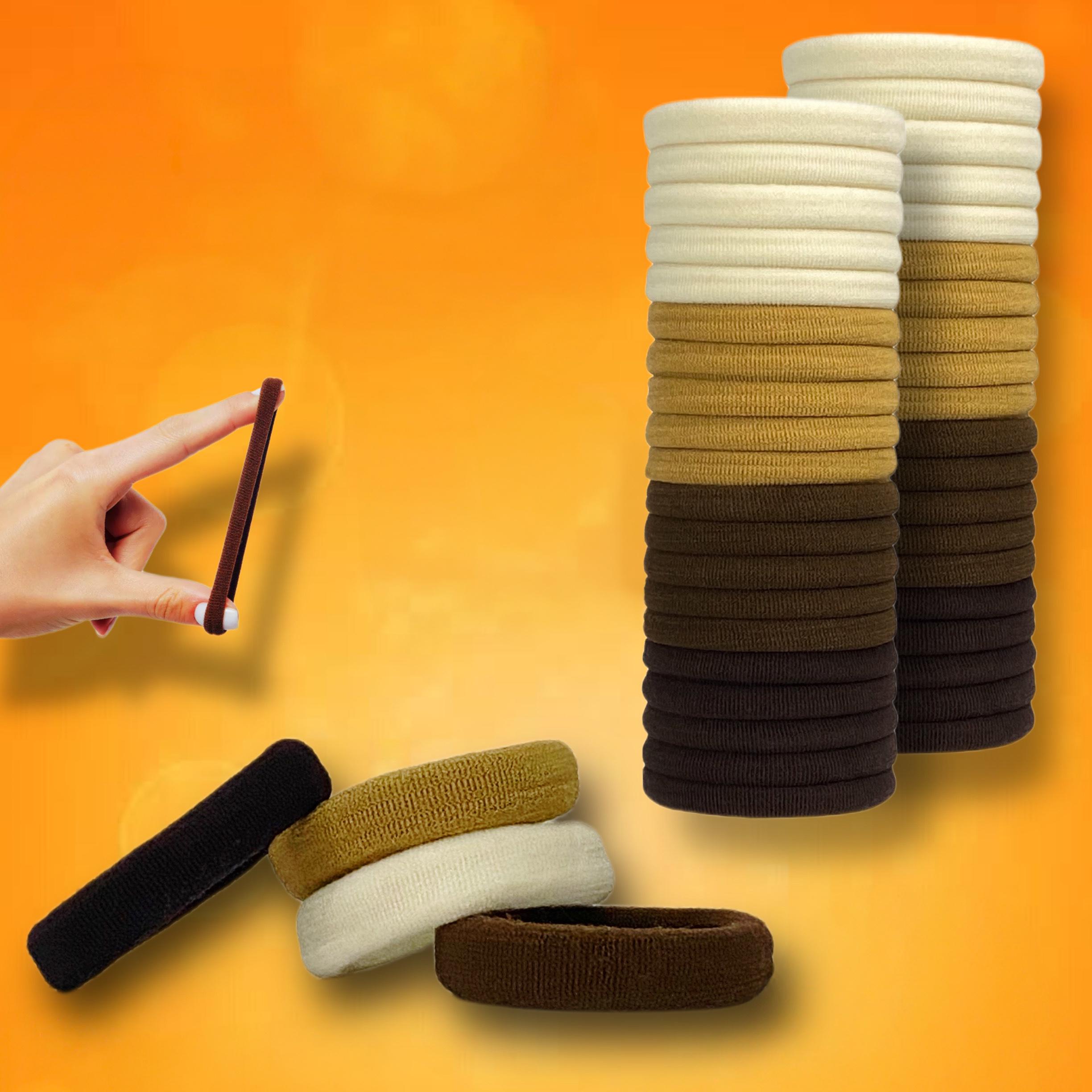 Резинки для волос 40 шт. 3,5 см - фото 9