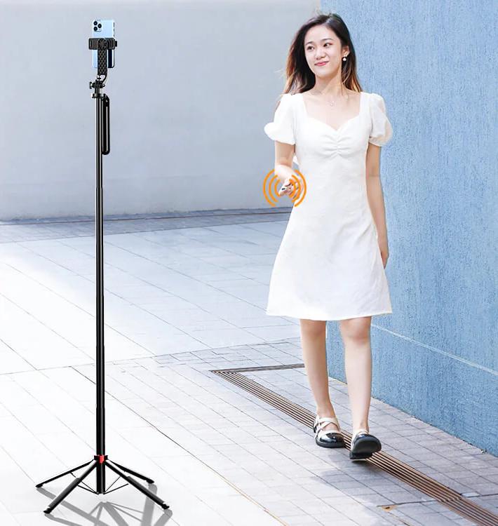 Штатив для телефону AC Prof P185 kr з пультом на чотирьох ніжках 40-175 см (2277309671) - фото 4 Штатив для телефону AC Prof P185 kr з пультом на чотирьох ніжках 40-175 см (2277309671) - фото 4