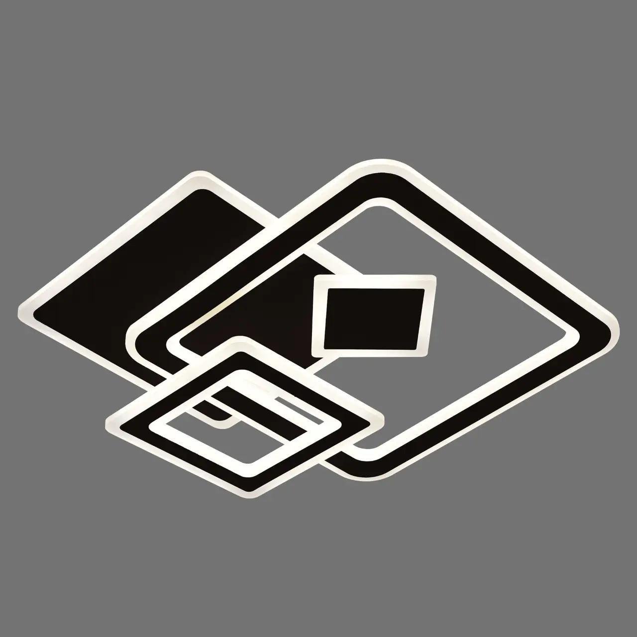 Люстра потолочная светодиодная Valeso V WSD5641 BK 120W Черный (00000140551)