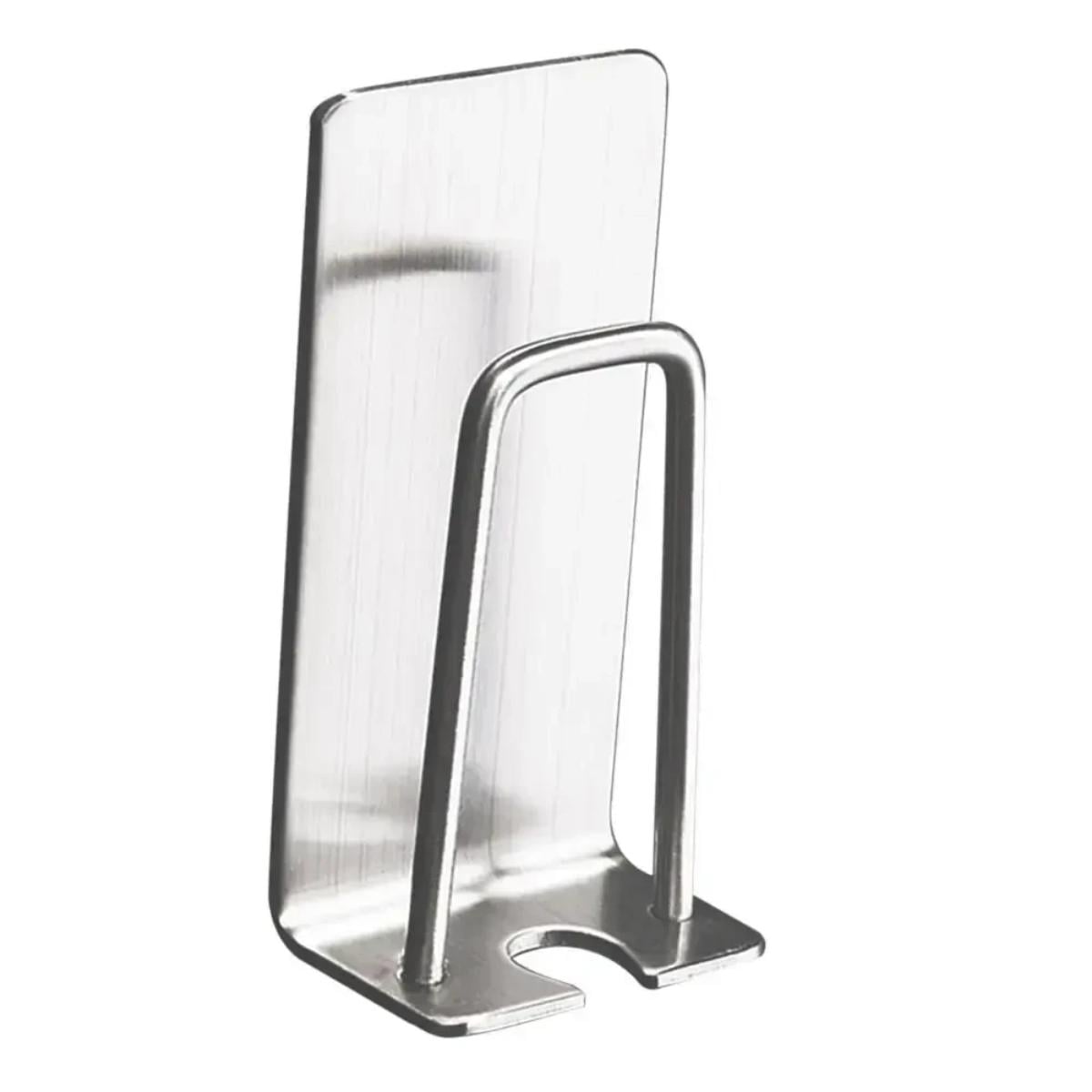Держатель настенный Toothbrush Holder самоклеющийся для зубной щетки в ванную 4х6,5 см (R10845)